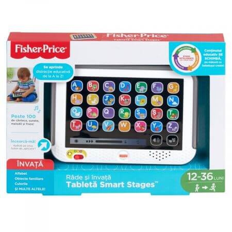 Tablette éducative en roumain, +12 mois, Fisher Price