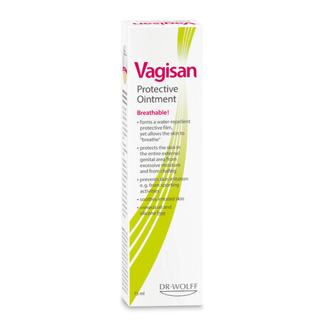 Vagisan unguent protector x 75 ml,  Dr. Kurt Wolff