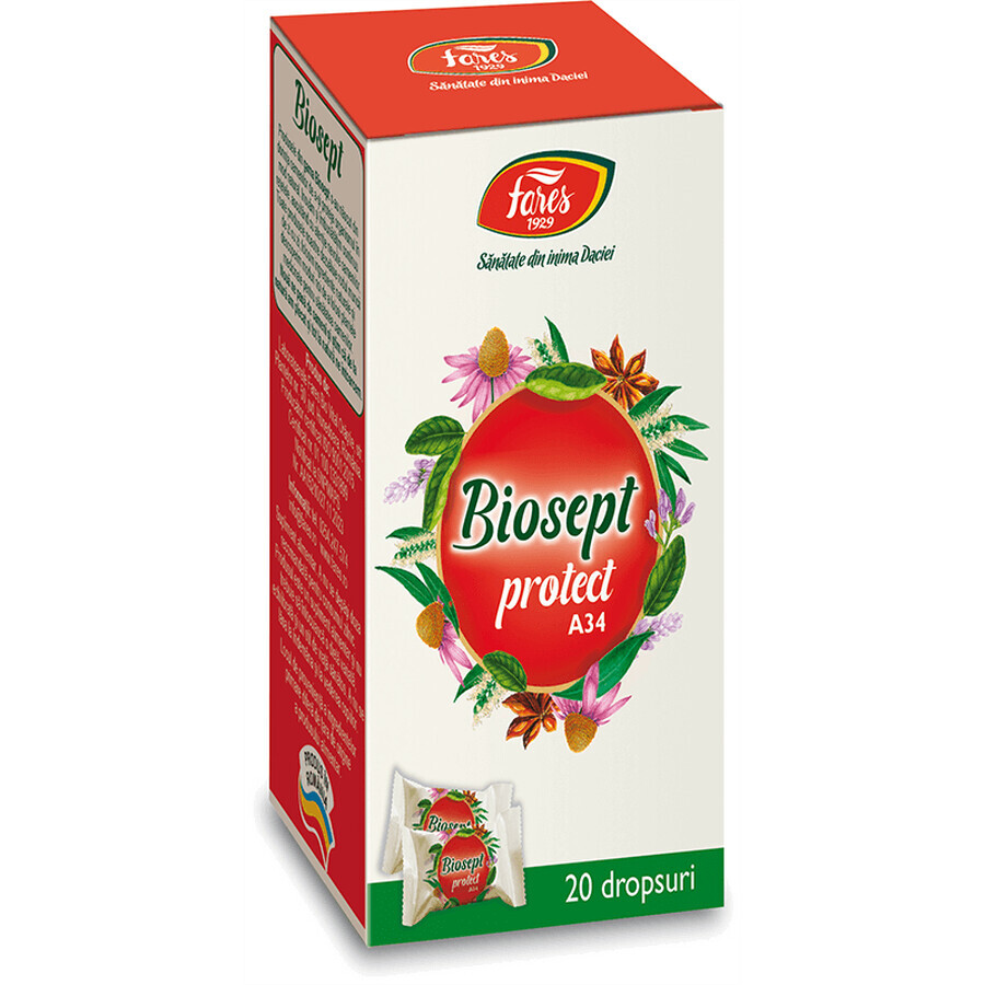 Biosept Protect, 20 gotas, Fares