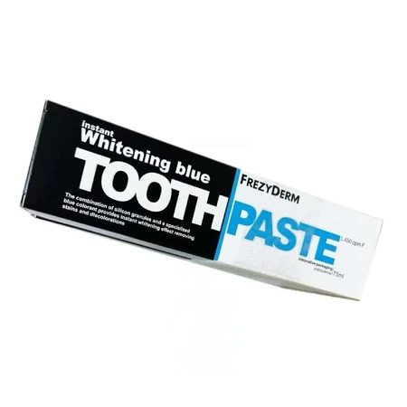 Frezyderm dentifrice bleu à blanchiment instantané 75 ml