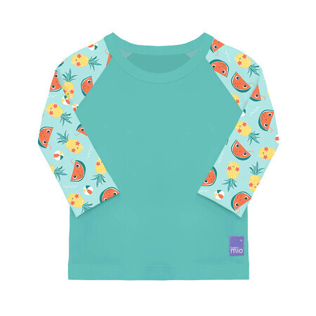 Camiseta de playa con protección UV tropical, talla XL, 1 pieza, Bambino Mio