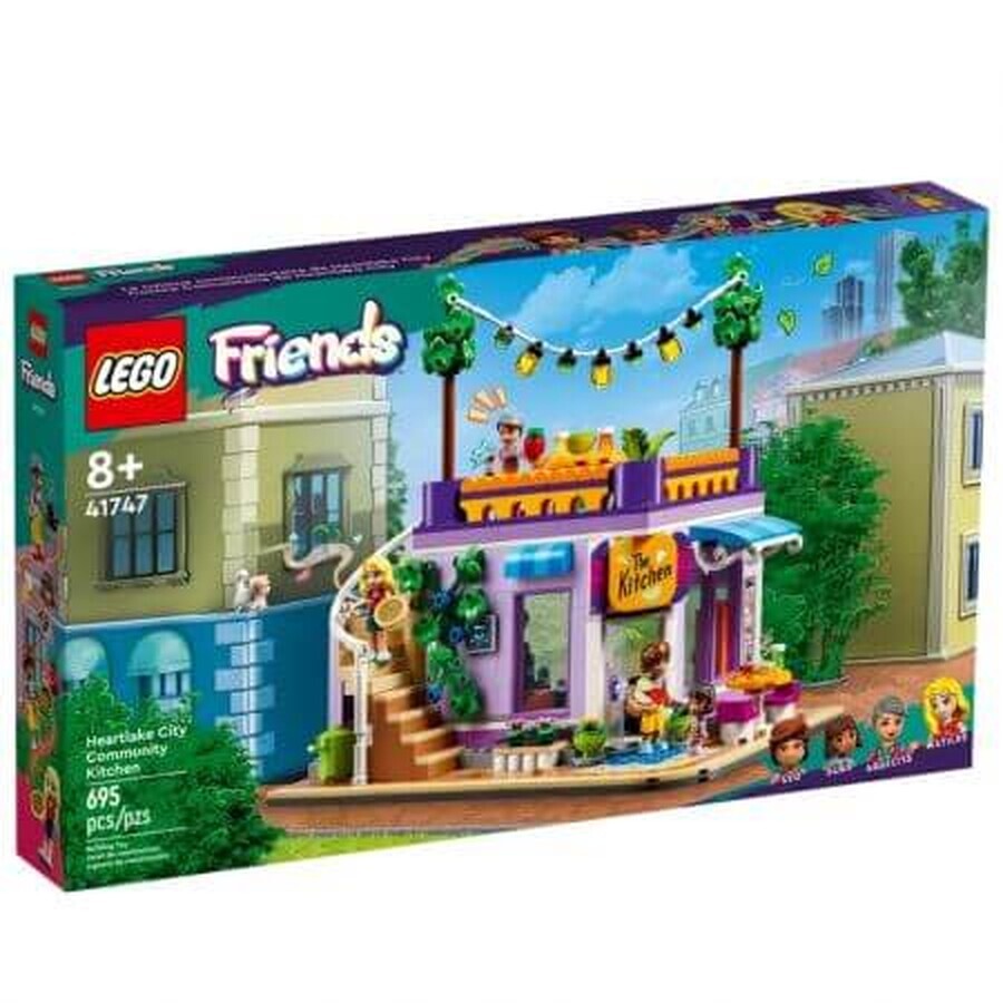 Cocina comunitaria Heartlake, +8 años, 41747, Lego Friends