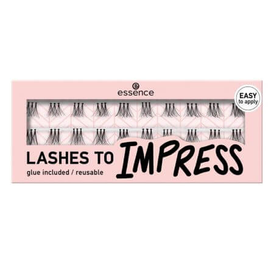 Gene false Lashes To Impress, 07 - Paquete individual, 20 unidades, Essence