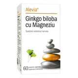 Ginkgo Biloba con Magnesio, 60 cápsulas vegetales, Alevia