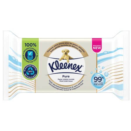 Toallitas húmedas Skin Pure, 38 unidades, Kleenex