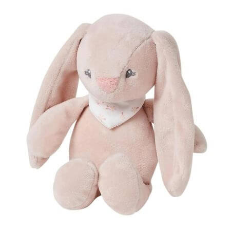 Pluche knuffel konijn Pomme, 30 cm, Roze, Nattou