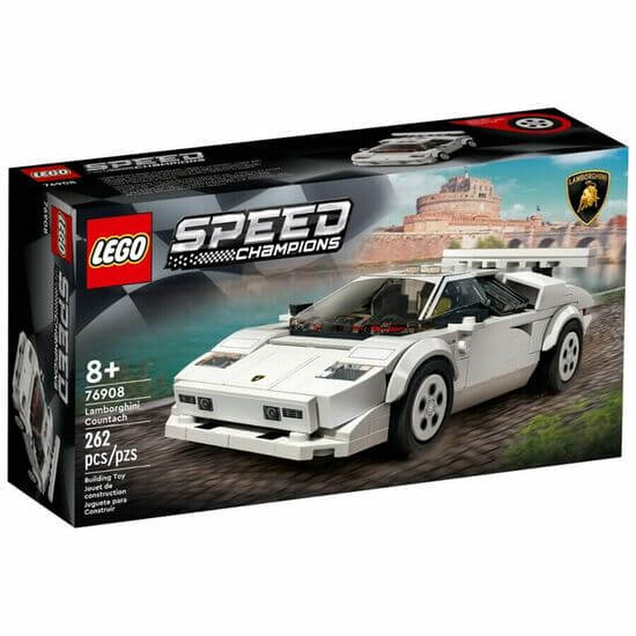 Lamborghini Countach Lego Speed Champions, +8 años, 76908, Lego