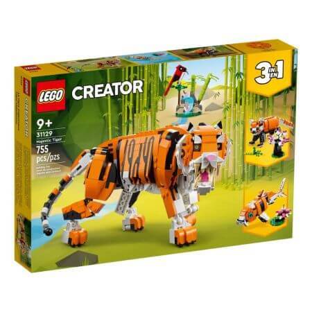 Grote tijger, +9 jaar, 31129, Lego Creator