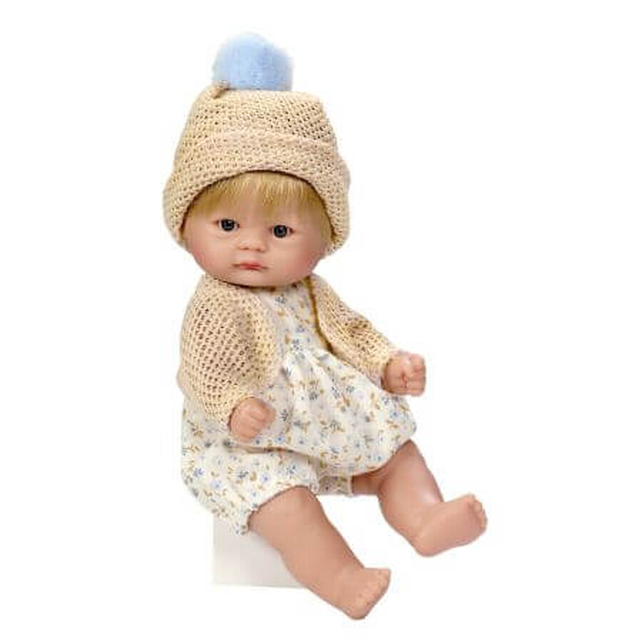 Pop met Beige Hoofd, +3 jaar, 20 cm, Asivil