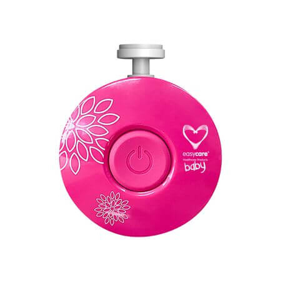 Uñero eléctrico para bebés, niños y mamás, Rosa, Easycare