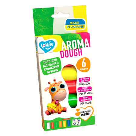 Plasticine Aroma Lovin'Do, +3 jaar, 6 kleuren, Okto