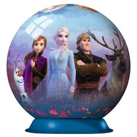 Puzzle 3D Frozen II, + 6 ans, 72 pièces, Ravensburger