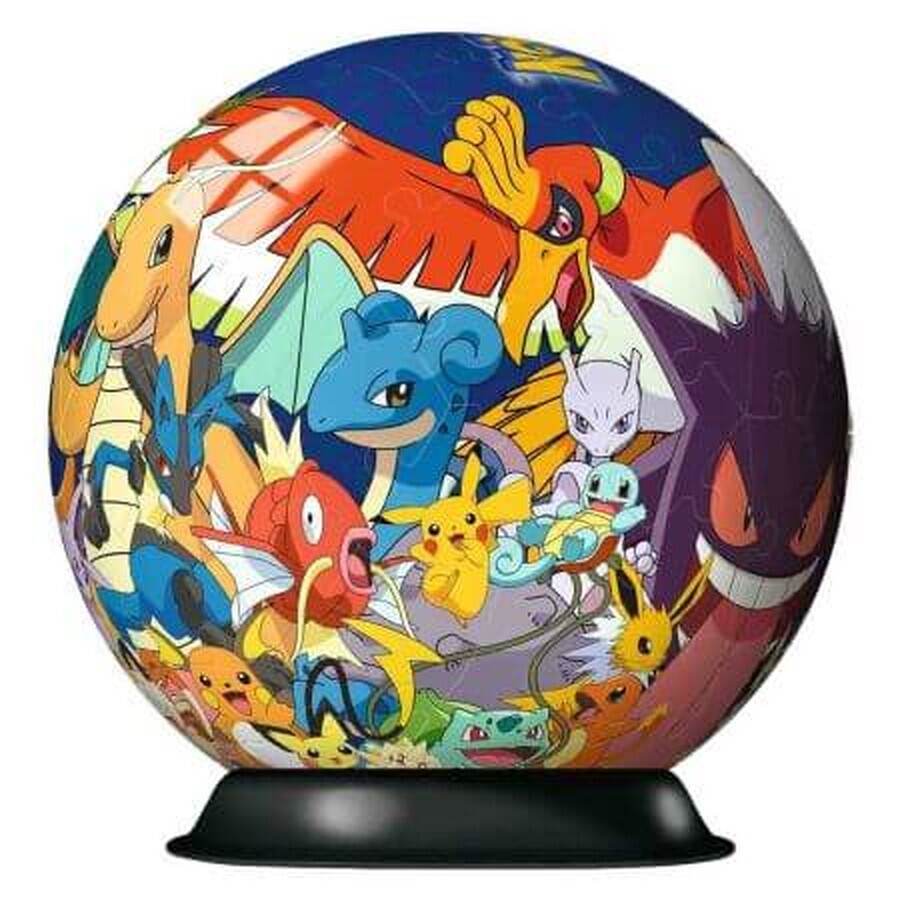 3D Puzzle Pokemon, + 6 años, 72 piezas, Ravensburger