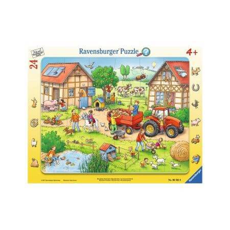 Mi pequeña granja Puzzle, + 4 años, 24 piezas, Ravensburger