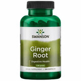 Raíz de jengibre, 500 mg, 100 cápsulas, Swanson