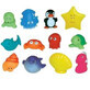 Set de 12 juguetes de ba&#241;o Animales Marinos, Ludi