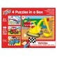 Juego de 4 puzzles Veh&#237;culos, + 3 a&#241;os, Galt