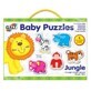 Juego de 6 puzzles para beb&#233;s Animales de la jungla, 2 piezas, Galt