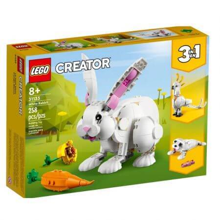 Lego Creator 3 in 1 White Rabbit Creatieset, 8 jaar+, 31133, Lego