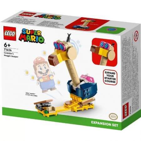 Lego Super Mario Conkor's Headbutt Expansion Set, +6 ans, 71414, Lego