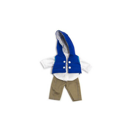 Conjunto de ropa de clima templado para muñeca niña 32 cm, Miniland