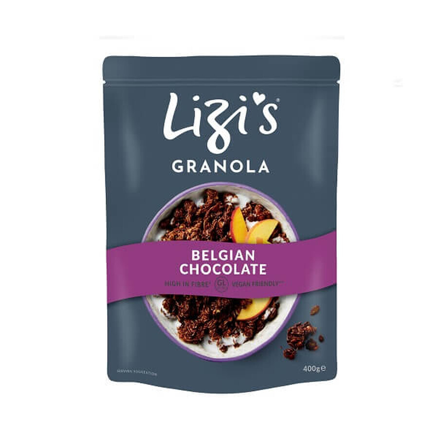 Granola de chocolate belga, 400 g, Lizi's