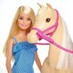 Conjunto de mu&#241;eca y caballo Barbie