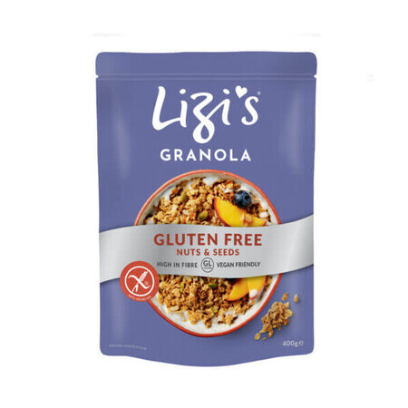 Granola sin gluten con coco, 400 g, Lizi's