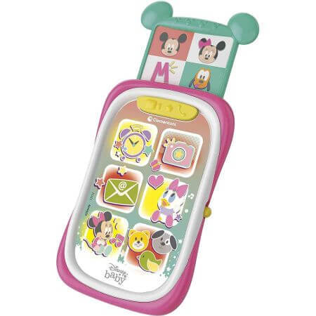 Smartphone interactif Minnie Mouse, 9 - 36 mois, Clementoni