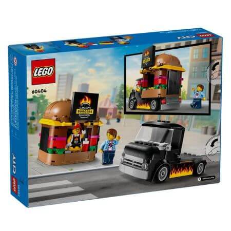 Burger barrel, +5 ans, 60404, Lego City