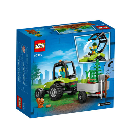 Tracteur Lego City park, 5 ans et +, 60390, Lego