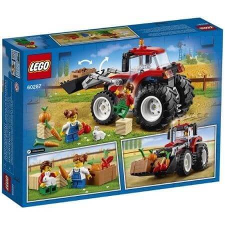 Lego City Tractor, +5 años, 60287, Lego