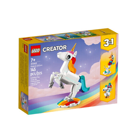 Lego Creator magische eenhoorn, 7 jaar+, 31140, Lego