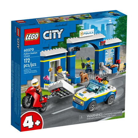 Persecución policial Lego City, 4 años+, 60370, Lego