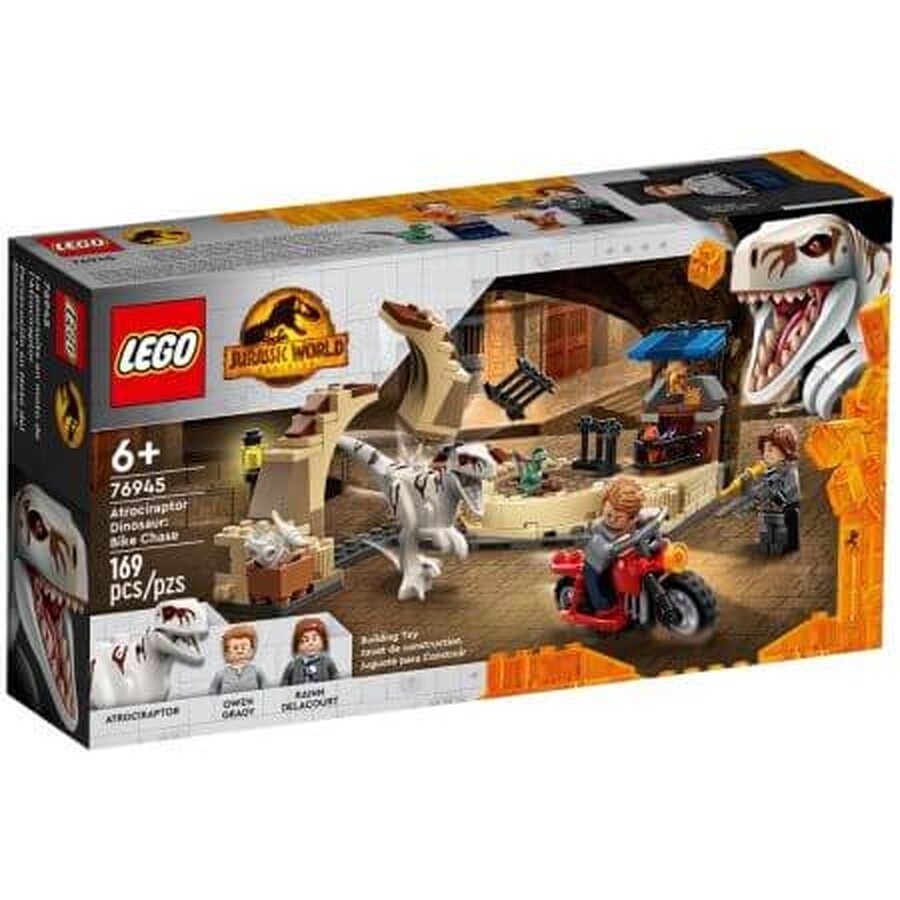 Persiguiendo al Atrociraptor Lego Jurassic World, +6 años, 76945, Lego