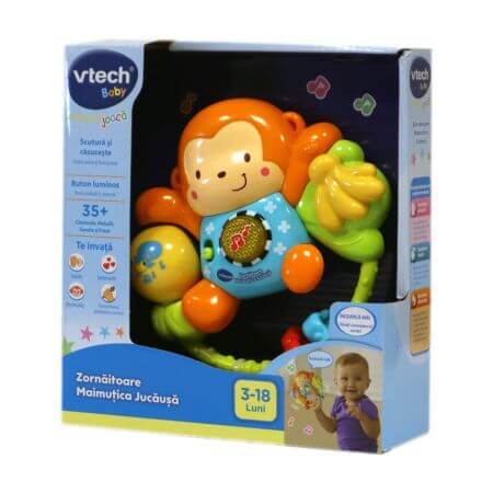 Play Monkey, 3-18 meses, Vtech Learn Through Play