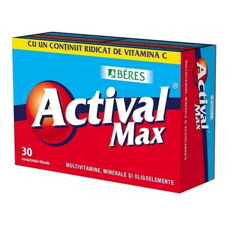 Active Max, 30 compresse, Beres Pharmaceuticals Co