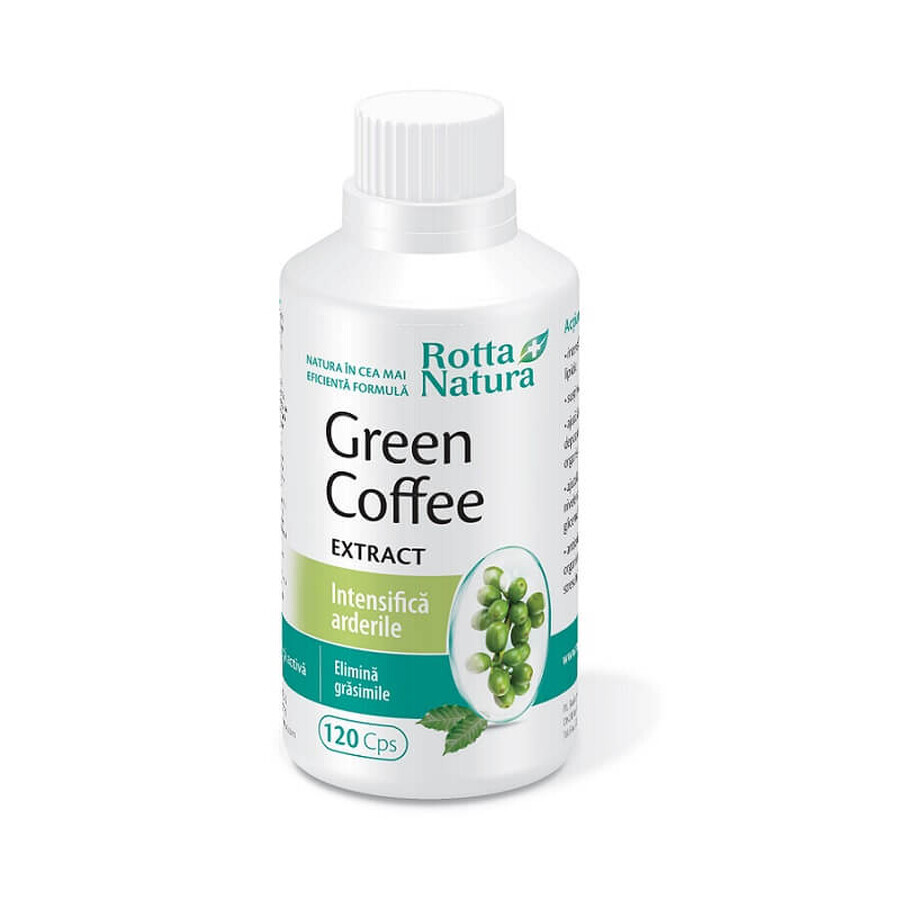 Green Coffee Extract, 120 capsule, Rotta Natura 