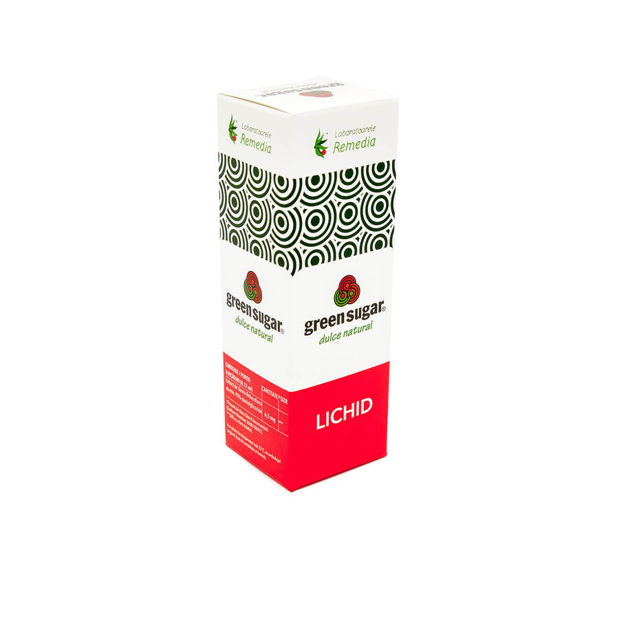 Zucchero verde liquido, 50 ml, Remedia