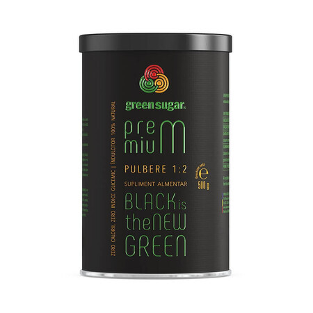 Green Sugar Premium 1:2 poeder, 500 g, Remedia