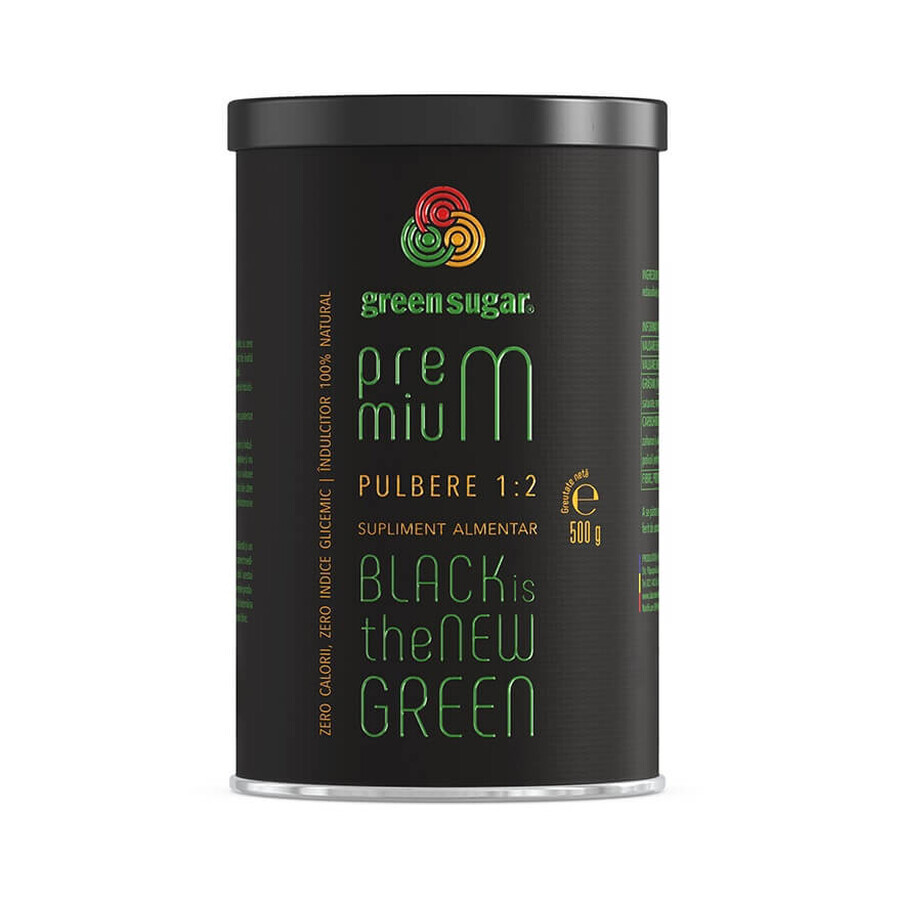 Green Sugar Premium 1:2 poeder, 500 g, Remedia