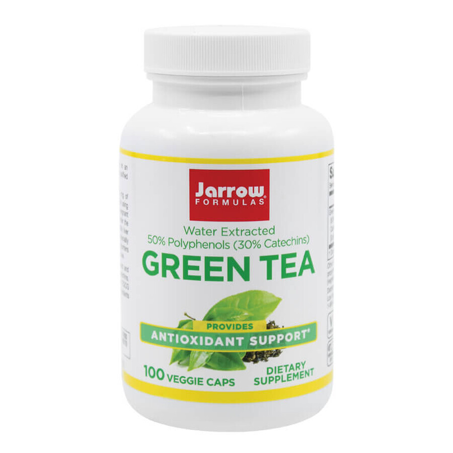 Tè verde 500 mg Jarrow Formulas, 100 capsule, Secom