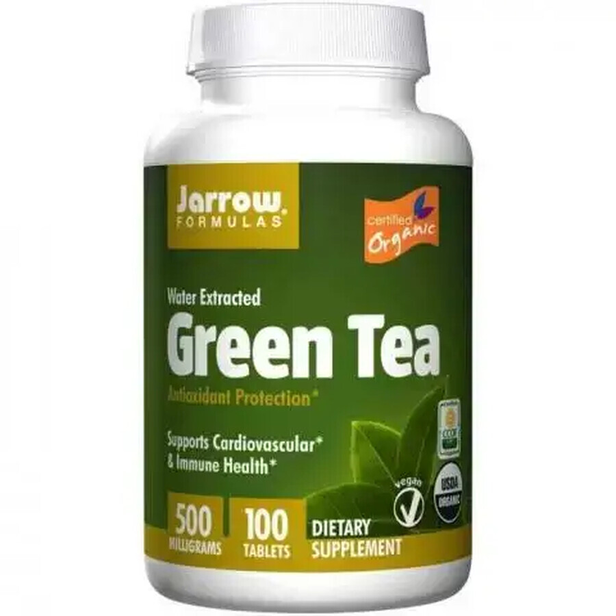 Green Tea 500 mg Jarrow Formulas, 100 capsule, Secom