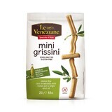 Mini Grissini con aceite de oliva sin gluten Mini Grissini Le Veneziane, 250 g, MolinodiFerro