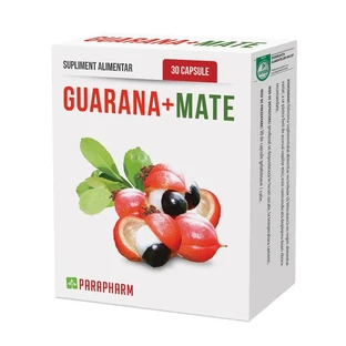 Guaraná + Mate, 30 cápsulas, Parapharm