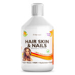 Hair Skin & Nails - Colágeno hidrolizado líquido 1000 mg, 500 ml, Nutra sueco