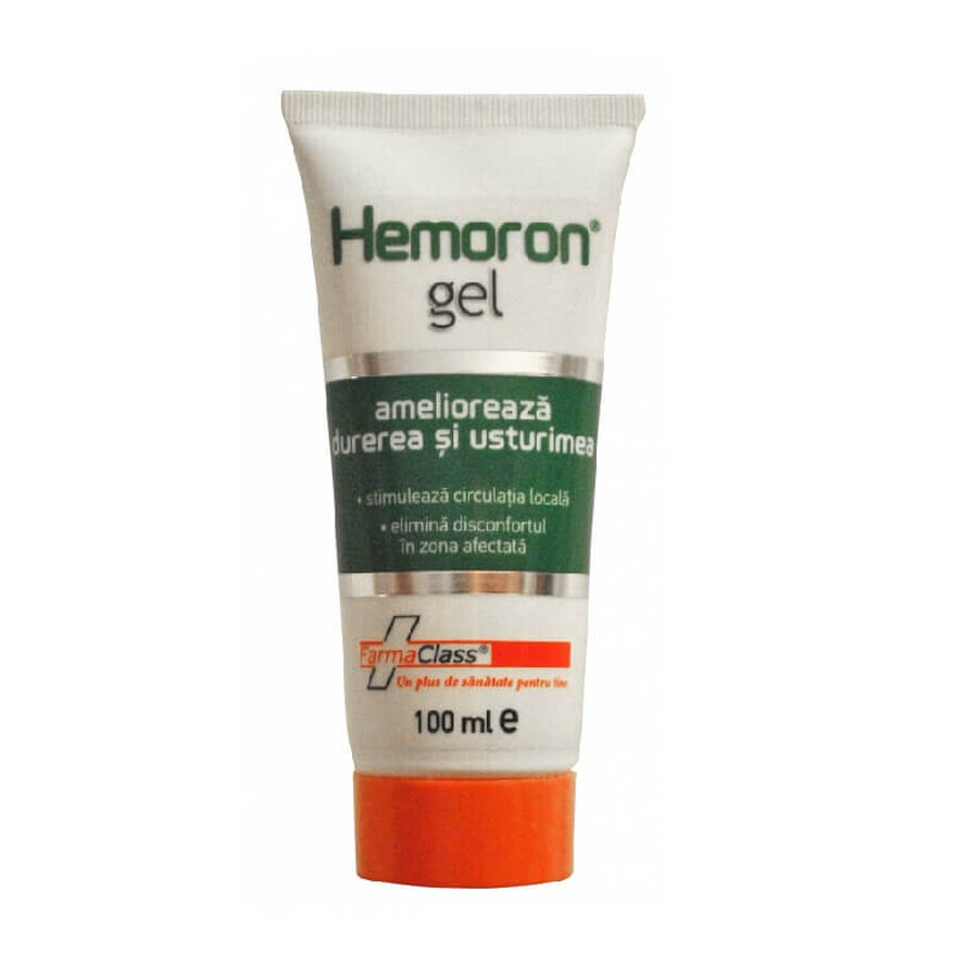 Il gel Hemoron allevia il dolore e il bruciore, 100 ml, FarmaClass