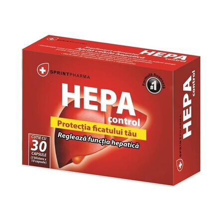 Hepa Control, 30 cápsulas, Sprint Pharma