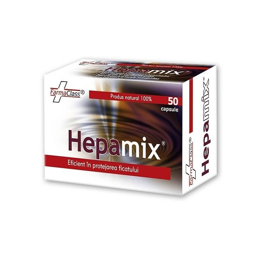 Hepamix, 50 capsule, FarmaClass