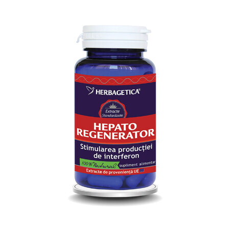 Hepato Regenerador, 60 cápsulas, Herbagetica